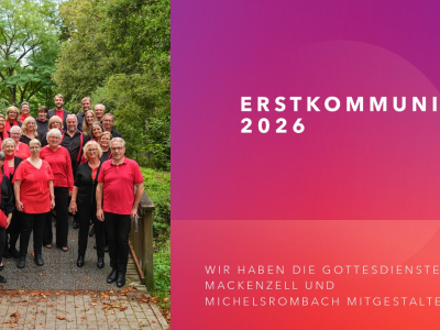 Erstkommunion in Mackenzell und Michelsrombach